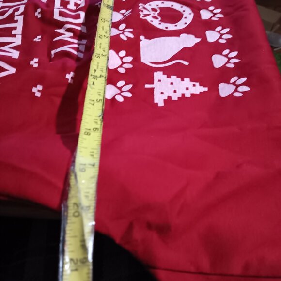 NEW Meowy Christmas Women's Red Ugly Christmas Sweater Style Shirt - Picture 2 of 6